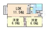 ウッディーパル萩原の間取り画像