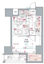 クレヴィスタ板橋の間取り画像