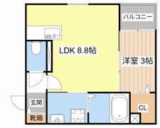 仮）西矢倉新築APの間取り画像