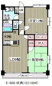 アウラ10(E-058)の間取り画像