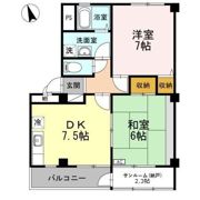 ヴィべールJの間取り画像