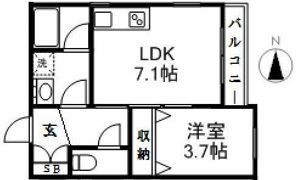 Add Rosesの間取り画像