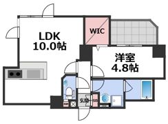 プレミアム菱屋西の間取り画像
