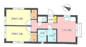 和ハイツの間取り画像