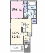 ヒルズ テラス Nの間取り画像