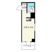 パークサイド上本町駅前の間取り画像