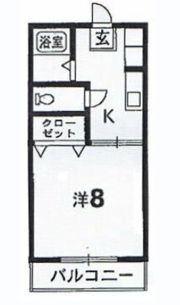 サニーコート山松の間取り画像