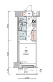 GENOVIA錦糸町Ⅱskygardenの間取り画像