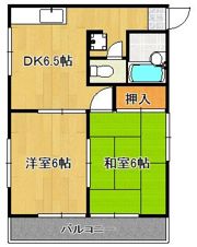グリーンハイツ小嶺の間取り画像