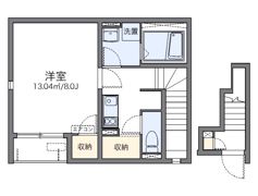 レオネクストHoneylakeの間取り画像