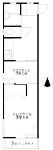 青山ハイムの間取り画像