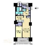 アルファステイツ南新町タワーレジデンスの間取り画像
