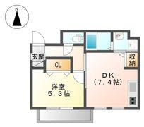 アーバンハイム福本の間取り画像