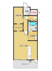 ルグラン飯塚中央リバーテラスの間取り画像