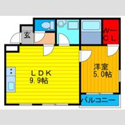 SolVida加島の間取り画像
