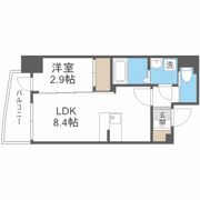 セレニテ天満橋アリアの間取り画像