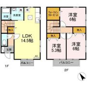 セジュール大原 弐番館の間取り画像