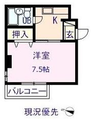 ルーエ霞町の間取り画像
