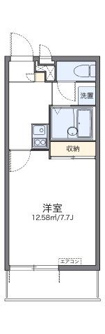 レオパレス忠の間取り画像