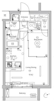 DIPS成増の間取り画像