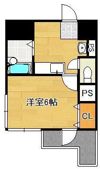 ニューサンリバー8番館の間取り画像