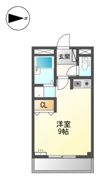 パルハイツ加茂の間取り画像