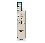 オリーブハイツ京町の間取り画像