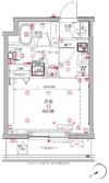 クレイシア三鷹の間取り画像