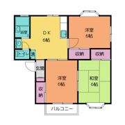 アネックス恵Aの間取り画像