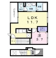 カレント六笠の間取り画像