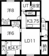 ポプリ真々地IIの間取り画像