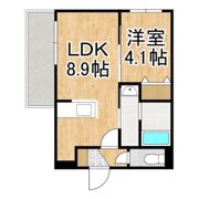 仮）恵庭市泉町新築MSの間取り画像