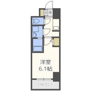 S-RESIDENCE南堀江の間取り画像