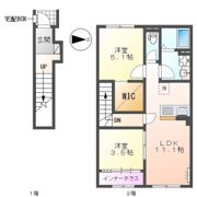 仮）リバーヒルズ大多羅の間取り画像