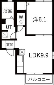 レトア大原の間取り画像