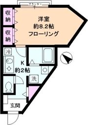 モンテピアIIIの間取り画像