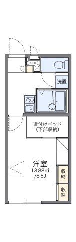 レオパレスグランシャリオの間取り画像