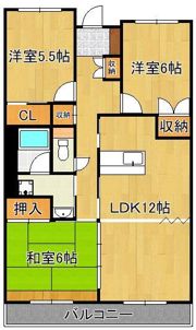 エクセレント中井の間取り画像
