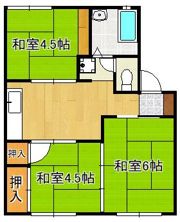コーポ和光 (八幡東区)の間取り画像