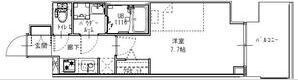 S-RESIDENCE江坂Libleの間取り画像