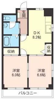 ShaMaison ルミネールアンの間取り画像