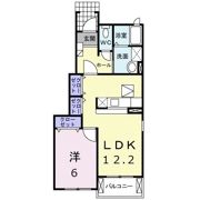 プロムナードⅡの間取り画像