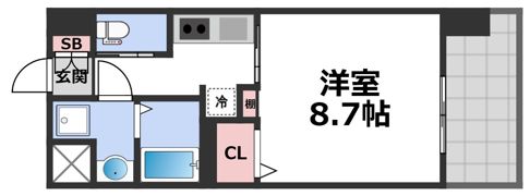 フォレストグレイス城東中央Ⅱの間取り画像