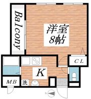 ジェヌイン本山の間取り画像