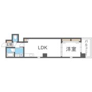 Broad阿倍野阪南町Residenceの間取り画像