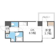 ライブガーデン新大阪の間取り画像