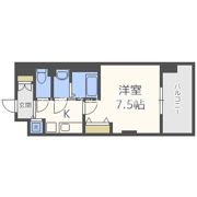 Luxe三国Ⅱの間取り画像