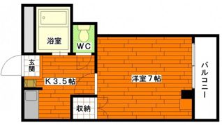 ハイツイシダⅢの間取り画像