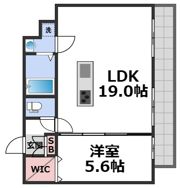 W.O.B.KYOBASHIの間取り画像