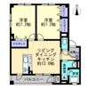 フォブール・セレネⅡの間取り画像